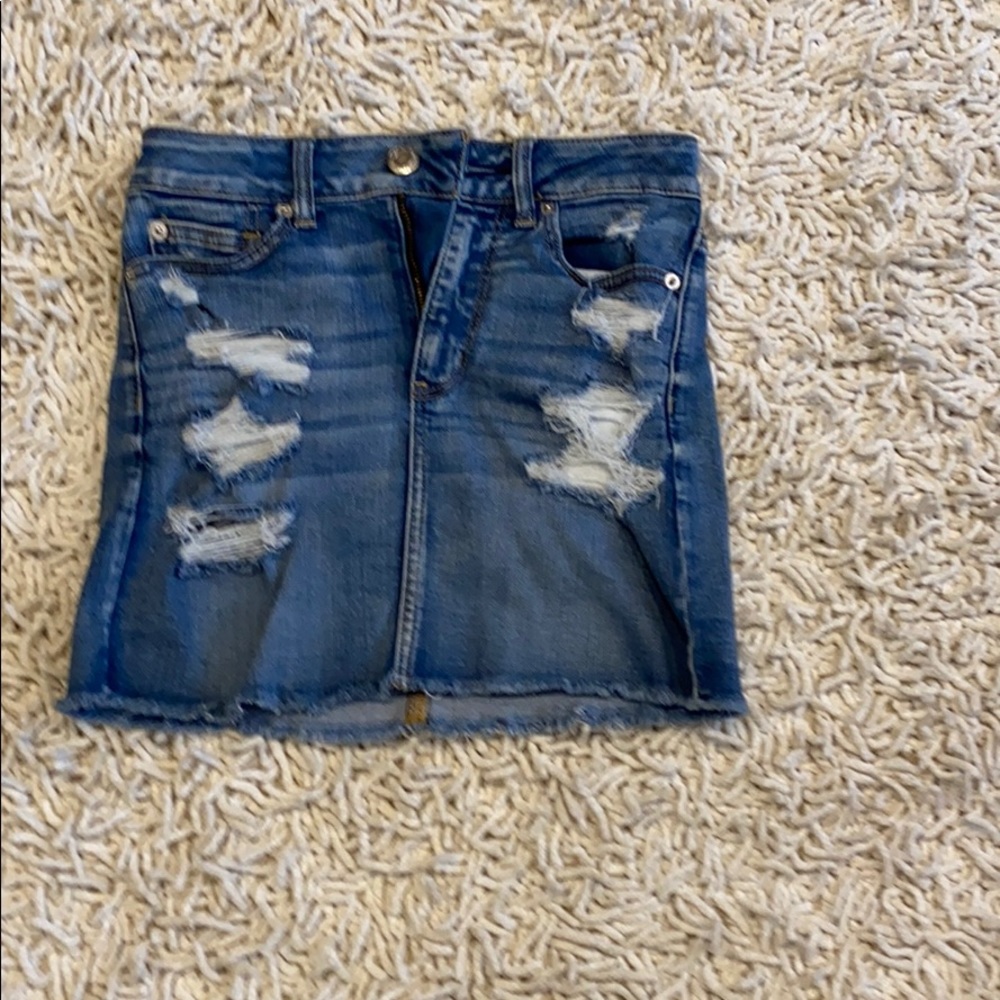 Women’s size 0 American Eagle jean miniskirt